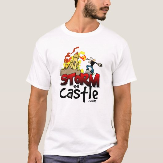 T-shirt Donnez l'assaut à le château DragonSlayer (Devant)