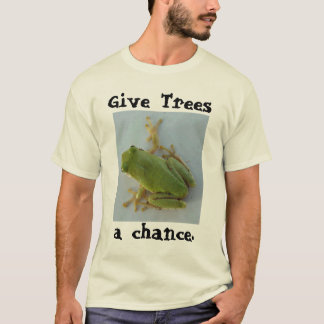 T-shirt Donnez les arbres, une occasion