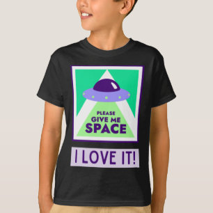 T-shirt Donnez-Moi De L'Espace Que J'Aime ! Autocollant