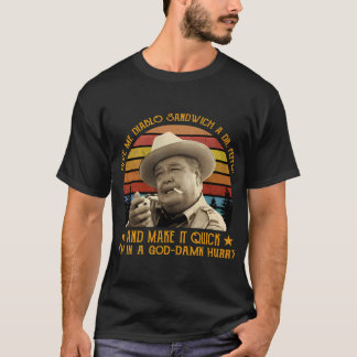 T-shirt Donnez-moi un sandwich Diablo un Dr Pepper Smokey