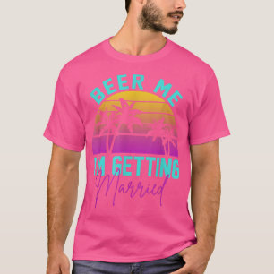 T-shirt Donnez-moi une bière, je me marie Tenue pour enter