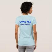 T-shirt Donnez- une fesséemoi… que j'ai été nautique (Dos entier)