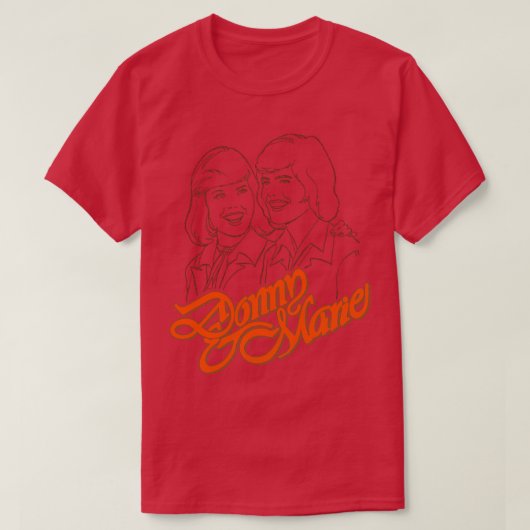 T-shirt Donny et Marie (Design devant)