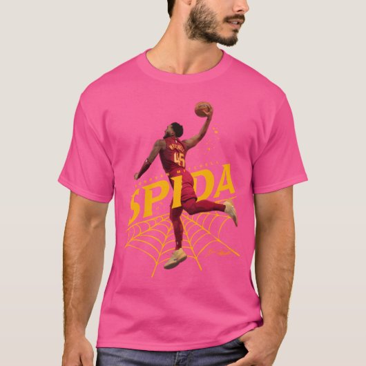 T-shirt Donovan Mitchell Spida (Devant)