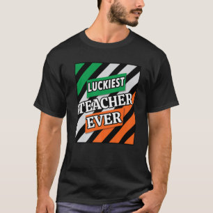 T-shirt Dons amusants Saint Patrick's Day Enseignant le pl