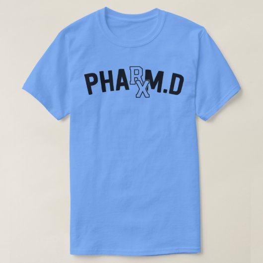 T-shirt Dons de pharmacien Funny Pharmacien Étudiant Rx Ph (Design devant)