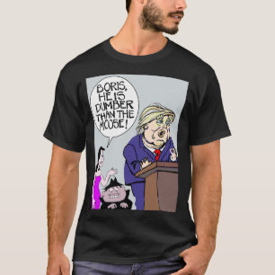 T-shirt Dons Drôle Pour Donald Boris Et Natasha Long Cadea
