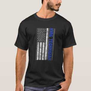 T-shirt Dons HVAC Pour Hommes Cool Technicien HVAC Ameri