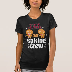 T-shirt DONS Nurse Baking Crew famille correspondant Noël