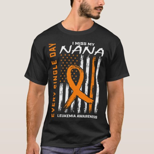 T-shirt Dons Perte Du Drapeau De Sensibilisation À La Leuc (Devant)
