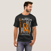 T-shirt Dons Perte Du Drapeau De Sensibilisation À La Leuc (Devant entier)