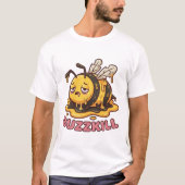 T-shirt Don't Be A Buzzkill - Exhausted Melting Bee Shirt (Devant)