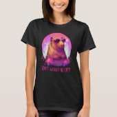 T-shirt Dont Be Worry Be Capy Capybara (Devant)