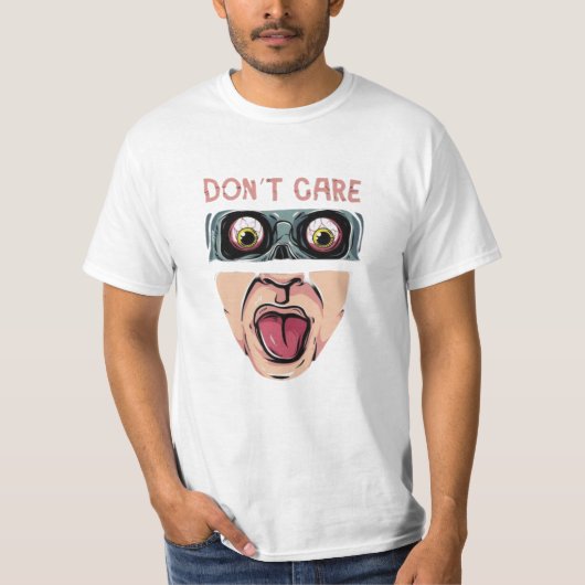 T-SHIRT DON'T CARE (Devant)
