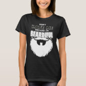 T-shirt Don't Hate Me Because I'm Beardiful For Men (Devant)