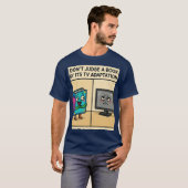 T-shirt "Don't Judge a book by its TV Adaption (Devant entier)