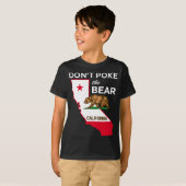 T-shirt Dont Ke The Bear California Republic Design (Devant entier)