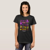 T-shirt Don't Make Me Flip My Witch Switch Halloween Costu (Devant entier)