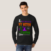 T-shirt Don't Make Me Flip My Witch Switch Halloween witch (Devant entier)