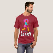 T-shirt Dont Mess avec Sassy - Funny Drag Queen Premium (Devant entier)