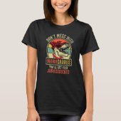 T-shirt Dont mess With Mamasaurus Youll Get Jurasskicked M (Devant)