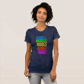 T-shirt Don't Panic ! - choisir style & couleur (Devant entier)