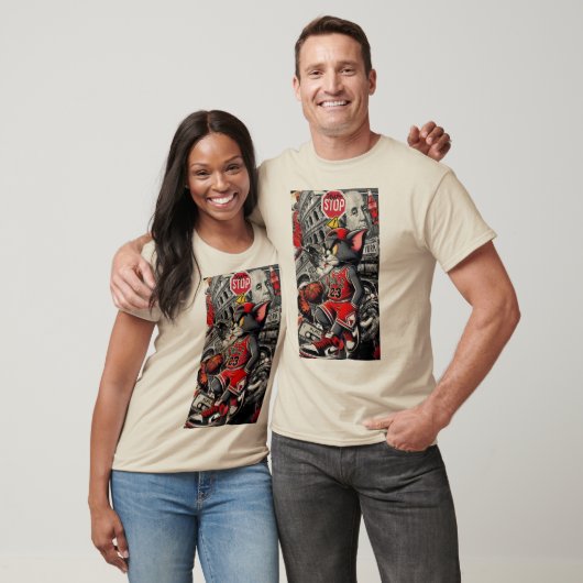 T-shirt . "Don't Stop the Hustle" (Unisexe)