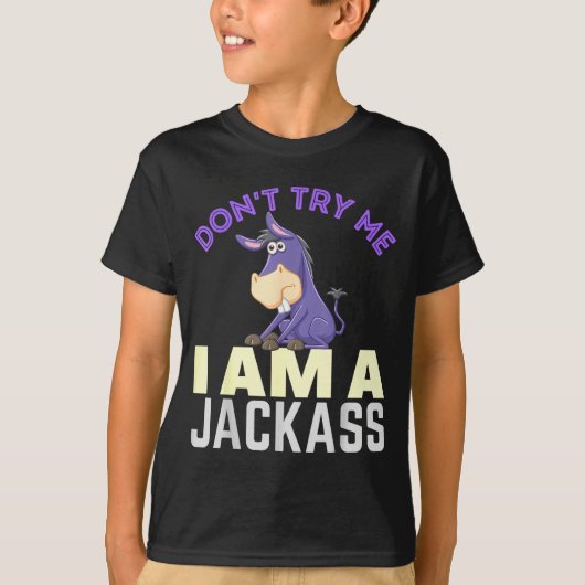 T-shirt Don't Try Me I Am A Jack Funny Halloween Costume  (Devant)