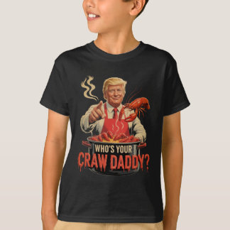 T-shirt Dont votre père de famille Crawdaddy Crawfish Funn