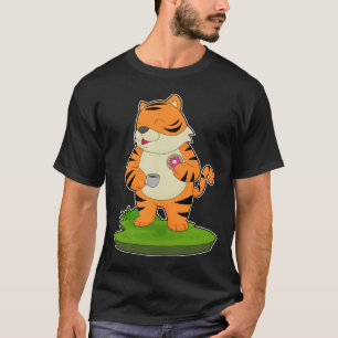 T-shirt Donut au café tigre