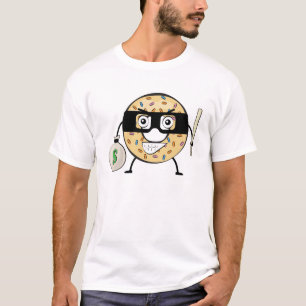 T-shirt Donut Bandit - Illustration de personnage drôle