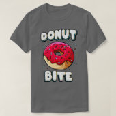 T-shirt Donut Bite Funny Doughnut Lover (Design devant)