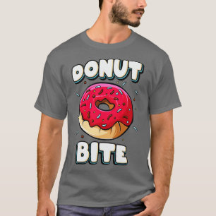T-shirt Donut Bite Funny Doughnut Lover