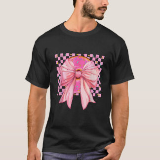 T-shirt Donut Coquette Bow Funny Girls Femme Cadeau Doughn