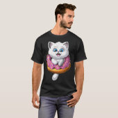 T-shirt Donut de Chat Mignon (Devant entier)
