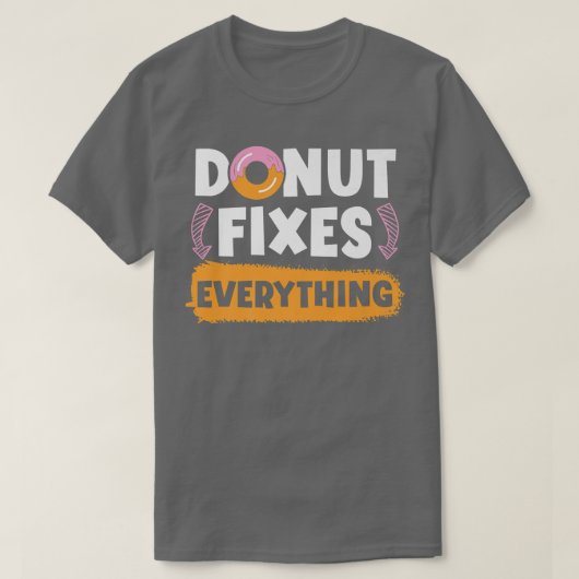 T-shirt Donut Fies Everything Doughnut Pastries Baking Foo (Design devant)