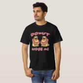 T-shirt Donut Juge Chiens Doughnut Candy Chien Cadeau (Devant entier)