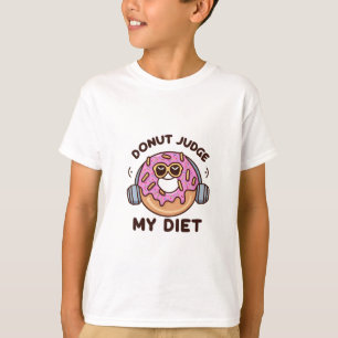 T-shirt Donut Juge My Diet - Humour drôle