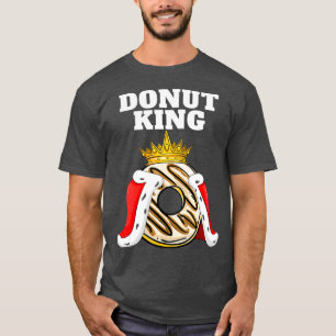 T-shirt Donut King Doughnut Drôle Amour Donut Mignonne