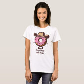 T-shirt Donut Mess avec Texas mignon Shirt (Devant entier)