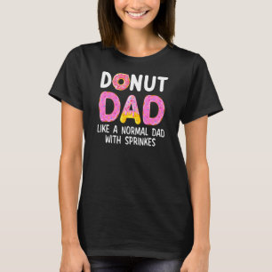 T-shirt Donut Papa Définition Dessert Food Sprinkings Doug