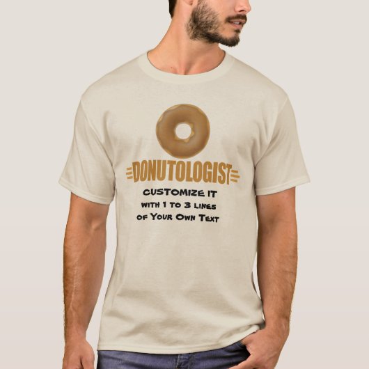 T-shirt Donut personnalisé (Devant)