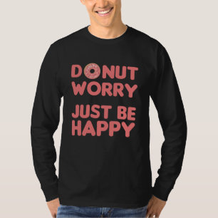 T-shirt Donut Pun Drôle Nourriture Ravissante Rose