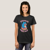 T-shirt Donut Squad Doughnut Stress Cat Chill Candy Pastry (Devant entier)