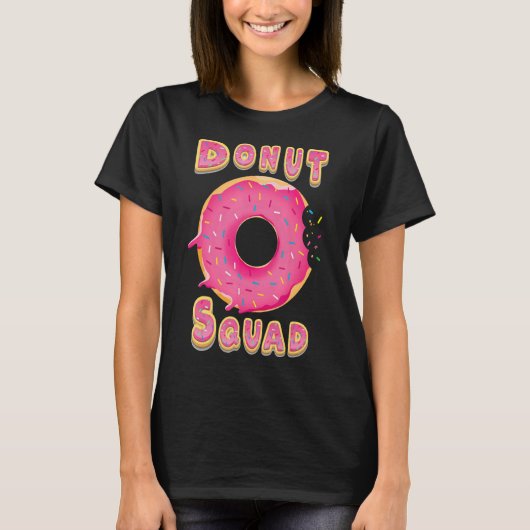 T-shirt Donut Squad Love Donut Donut Bakery (Devant)