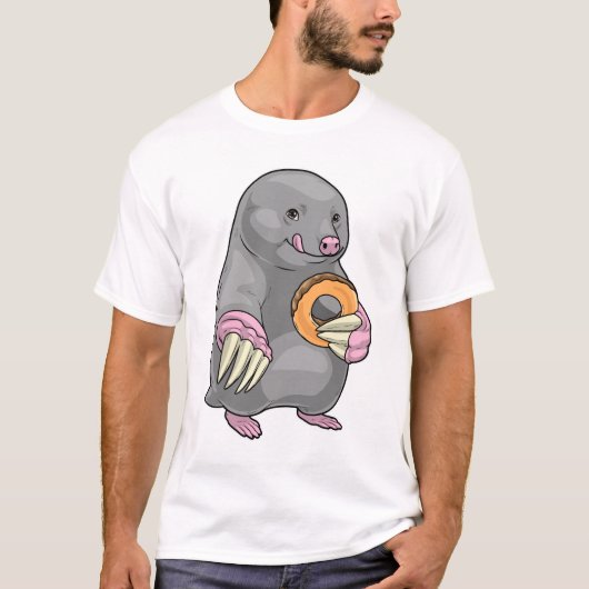 T-shirt Donut Taupe (Devant)