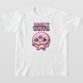 T-shirt Donut Worte Mignonne Punny Fun Shirt (Poser)