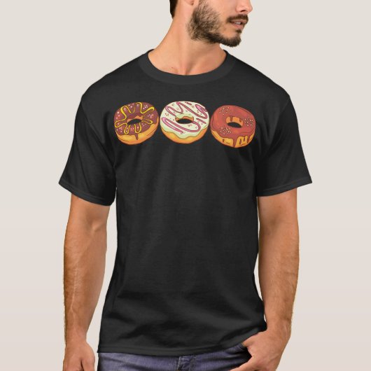 T-shirt Donuts Bakery Cookie (Devant)
