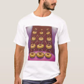 T-shirt Donuts Danser Whimsical Doughnut Caractères (Devant)