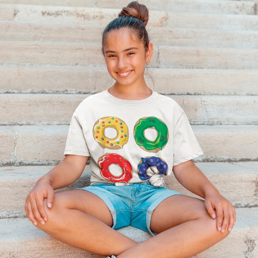 T-Shirt Donuts de Noël